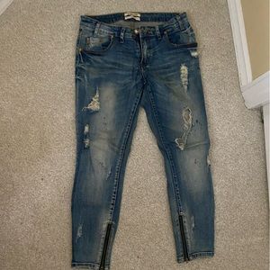 One by One Teaspoon skinny jeans